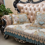 Diivani kate Euroopa žakaarkangast libisemisvastane diivanikatted Elutoa diivani kate Pitsist diivanikaitse Kodukaunistus 15x50cm pillow