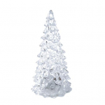 27 cm valgustusega j&otilde;ulupuu v&auml;rviline valgustus patareiga puhkemaja kaunistus akr&uuml;&uuml;list LED lauaarvuti j&otilde;ulupuu &ouml;&ouml;lambi ornament 27cm puhas