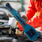 Cordless Electric Ratchet Wrench 90 Degree Multipurpose Equipment Anti Slip Handle Easy to Use