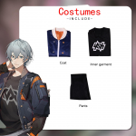 Anime Zenless Zone Zero Cosplay Kost&uuml;&uuml;m Wise Kost&uuml;&uuml;m Halloweeni Anime ZZZ Riietus T&uuml;druku &Uuml;htne Parukas S&uuml;nnip&auml;evakingitused Karnevali T&auml;iskomplekt XS sinine
