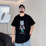 Suures suuruses t-s&auml;rk suvine puuvillane trend, vabad topid mood poolvarrukatega T-s&auml;rk meeste m&otilde;&otilde;n M