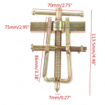 Autode hooratta mootorratta ratta jaoks kasutatav 2 l&otilde;ualuu t&otilde;mmitsa laagri mehaanik jalgratta ratta auto ratta masina jaoks