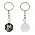 Dogo Argentino - keychain in a box, own photo, keychain pendant from Art-Dog brand