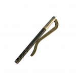 Unisex metallist kahekordne rahaklambrivarras rahakott Vahetage osad vedruklambri sularaha pronksi