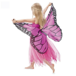 Laste riietus Elf Butterfly Wings Cape Halloweeni lavakost&uuml;&uuml;m
