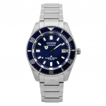 Citizen Promaster Fujitsubo Super Titanium Blue numbrilauaga automaatne sukelduja NB6021-68L 200M meeste k&auml;ekell sinine