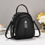 Suuremahulised uued naistekotid on moes ja mitmek&uuml;lgsed, igap&auml;evased ja v&auml;lismaised, lihtsad, &uuml;he &otilde;la ristmikuga, tipptasemel Sense Length 19 width 9 height 21cm must