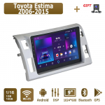 Androidi autoraadio Toyota Estima 2006-2015 jaoks Multimeediam&auml;ngija Peaseade Stereo GPS-navigatsioon BT WIFI 1+16GB 1+16GB