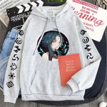 Harajuku Aesthetic Xiao Genshin Impact Game Anime kapuutsid, pikkade varrukatega, suured mehed, naised, talvised t&auml;navar&otilde;ivad. XS hall v&auml;rv