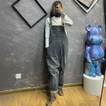 Denim &Uuml;ldp&uuml;ksid Naiste Mood L&otilde;tv Aukudega Disain &Uuml;ldp&uuml;ksid Naiste Vabaaja Retro &Uuml;ldp&uuml;ksid Klassikalised P&uuml;ksid One size must