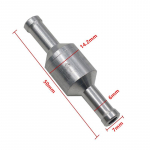 K&uuml;tuse tagasil&ouml;&ouml;giklapp bensiin diisel autode &otilde;lide veepumpadele 6-12 mm alumiiniumsulamist &uuml;hesuunaline tagasil&ouml;&ouml;giklapp 6MM