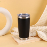 Piiri&uuml;lene k&otilde;rge v&auml;&auml;rtusega 20 untsi 304 roostevabast terasest termostops Amazoni autoj&auml;&auml;kruus v&auml;listingimustes kaasaskantav 20oz must