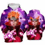 Cosplay Jaapani Anime Naruto Uchiha Itachi Hokage Ninjia Meeste Vabaaja Naiste Kapuutsiga Kampsun S