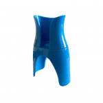 Silmatilkade pudeli jaotur Kaasaskantav korduvkasutatav vanuritele silmatilkade aplikaator Universaalne eakatele lastele m&otilde;eldud silmatilkade pudelihoidja abivahendid sinine