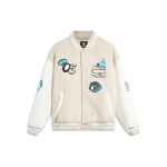 Li Ning Badfive Professionaalne Korvpallisarja Digitaalne Hooajav&auml;line Varude Tikandiga &Otilde;mblus P&uuml;stkrae Pikkade Varrukatega Jakk Meeste jakid AJMU013-2 M