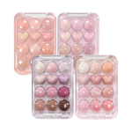 Colorgram Noontorial Eye Palette 9.9gNEW COLOR in stock, 01 Peach Plus Coral Silver Love, 1 piece white