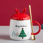 Creative Cartoon Christmas Gift Kruus Keraamiline veetass Kohvitass Piimatass