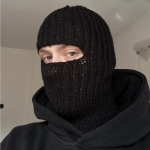 Balaclava Funny Pullover n&auml;gu katab Halloween Ghost n&auml;omask Kootud Pullover M&uuml;ts 57-59cm adult