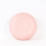 P&otilde;hjamaade stiilis Maroko PU-nahast pouf K&auml;sit&ouml;&ouml; Ottomani jalatool &Uuml;mmargune Suur Kunstnahast T&auml;itmata Pouffe Pouf Padjad 35cm
