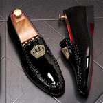 Uus saabumine Meeste Kingad Luksuslik Disainer Nahast Vabaaja S&otilde;idu Oxfords Lamedad Kingad Meeste Mokassiinid Mokassiinid Itaalia Kingad Meestele 38 must