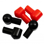 20x autoaku klemmi katte saapad isoleerivad kaitsekork, automaatsed positiivsed ja negatiivsed tolmukatted 12x20 mm CHINA