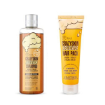 Crazy Skin beer yeast shampoo 300g + hair pack 200g, 1 set beige