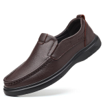 Uued Nahast Meeste Ametlikud Kingad Luksusbr&auml;nd 2024 Meeste Mokassiinid Kleitmokassiinid Hingavad Slip-on Mustad S&otilde;idukingad Ametlikud Kingad 6 black
