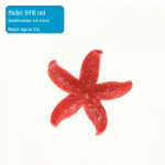 Akvaariumi kaunistamine: Coral Starfish Resin Ornaments