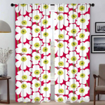 Aknakardin Toale 2 paneeli M-MarimekkoS Kaasaegsed elutoa kardinad Varjud Halloweeni kaunistus Kodu sisekujunduse kardinad W96xH183cmx2pcs-CL