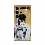 Coque Samsung Galaxy S25 Ultra Vinicius JR real madrid 7 Wallpaper Maniacase