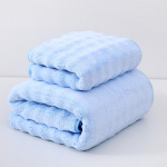 Bambusest sametist kiiresti kuivav r&auml;tikukomplekt: Vannir&auml;tik, Rannar&auml;tik ja Kuivade Juuste M&uuml;ts Bath Towel 90*170