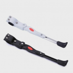 Alumiiniumisulamist kolme auguga reguleeritav jalgratta tugijalg Black Aluminum Alloy Three-Hole Parking Rack