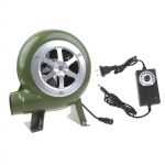 V&otilde;imas BBQ puhur s&ouml;e korstna starter BBQ ventilaator, suitsuventilaator Raud elektriline puhur AC100-240V 2900RPM reguleeritav 40W