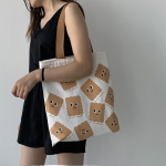 New Summer Ulzzang Cute Canvas Shoulder Bag - Japanese Harajuku Style School Bag for Girls