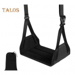 Lennuki jalgade v&otilde;rkkiik pikendatud reguleerimisrihmaga 40 kg kandev&otilde;imega kaasaskantav lauajalg v&otilde;rkkiik Sling reisitarvik must