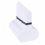 100 tk 5 * 7 cm plastist taime T-t&uuml;&uuml;pi sildim&auml;rgised lasteaia aia muru etiketid valge