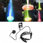 Ac 220V 3W Submersible Water Pump Led Aquarium Fountain Fish Pond Tank Eu Plug