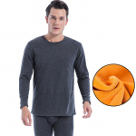 Unisex kahekihiline kuldne sametist termopesu komplekt Triple Extra Large