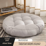 Ergonoomiline tatami toolipadi kontorisse ja elutuppa Large Round: 55cm, Thick 10-12cm