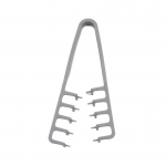 Loov Meeste Naiste Laiade Hammastega Tekstuuriga Juuste Stiliseerimise Kamm Kohevate Juuste Juurte Kamm Juuksuri T&ouml;&ouml;riist One Size roosa