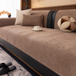 &Uuml;hev&auml;rviline &scaron;enillist diivanipadi Neli aastaaega universaalne libisemisvastane padi Moodne k&otilde;rgekvaliteediline diivanikate Seljatoe r&auml;tikukangas 110x180cm kohv
