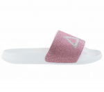 SUN68 Slippers LOGO STRASS - Damen Sandalen Pantoletten Slides Badesandalen X35205-0104 ORIGINAL EU 37