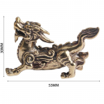 Messingist Hiina iidse metsalise Pixiu kodukaunistus Lucky Animal Figuries kuju