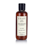 Khadi Natural Herbal Ayurvedic Woody Sandal and Honey Herbal Shampoo for all Hair Types SLS & Paraben Free (210 ml)