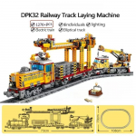 City Power Function Raketi Raudtee Paigaldamise Rong Tehniline Ehitusklots Metroos&otilde;iduk Dekoratiivne S&uuml;nnip&auml;eva J&otilde;ulukingitused T&auml;iskasvanud Poistele Lastele No Box