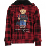 Polo Ralph Lauren Huppar FW23 L&otilde;tv l&otilde;ige Ruuduline Karu Muster Prindi Pikk varrukas V&auml;rviplokk Lapsed Laste hupparid 323920646-001 L
