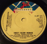 7-tolline plaat ELECTRIC LIGHT ORCHESTRA - Sweet Talkin' Woman SJet121 Jet Records 1978 Iirimaa Rock Kasutatud