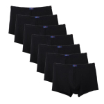 7 tk L XL 2XL 3XL 4XL 5XL 6XL Bokserid Meeste Alusp&uuml;ksid Modal Aluspesu Keskmine v&ouml;&ouml;&uuml;mberm&otilde;&otilde;t Alusp&uuml;ksid XXL black