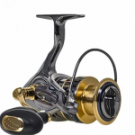 Uus kalastusrull 1000-7000 metallist kuuli k&auml;epide 5.5:1 &uuml;lekandearvuga suurel kiirusel p&ouml;&ouml;rlev p&uuml;&uuml;girull, mis sobib merevee mikroobjektide p&uuml;&uuml;girullile 1000 Series