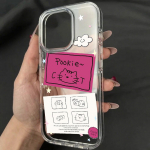 Akriilist telefoni&uuml;mbris iPhone 11 13 16 ProMax jaoks &Uuml;mbris iPhone 13 14 15 ProMax 12 13 ProMax jaoks Samsung A55 A05S A54 A06 S22 A15 S23 A12 A22 A52S Joonisfilm iPhone 11 must